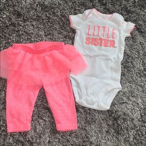 Little Sister Outfit size 3M
